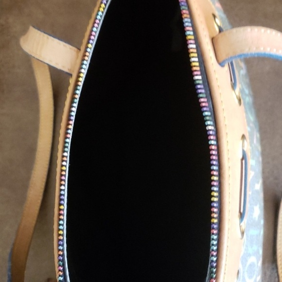 Dooney & Bourke Multicolor Tote Bag like new - Picture 9 of 11